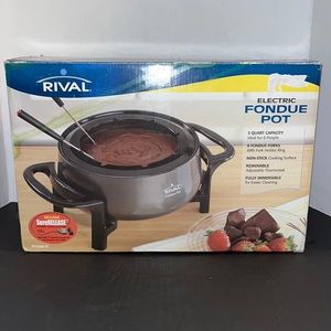 NEW Rival 3 Quart Electric Fondue Pot